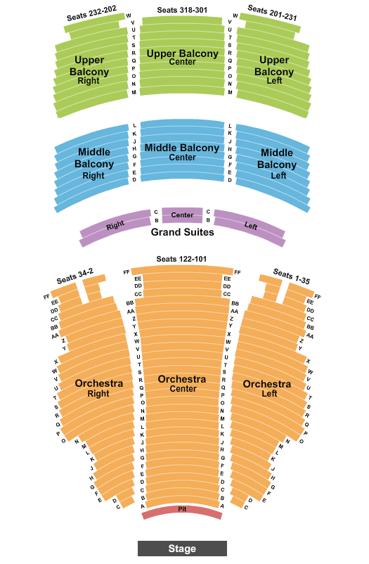 Hippodrome Theatre At The France-Merrick PAC Back to the Future Seating Chart